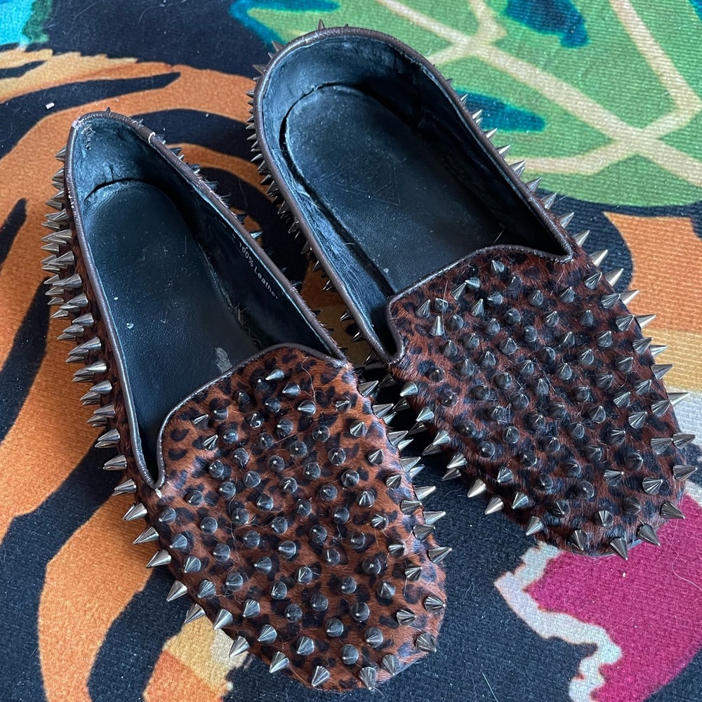 Unif Hellraiser flats - cheetah